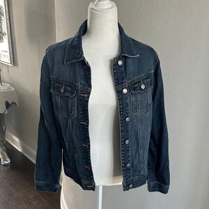 Old Navy Dark Blue Denim Jacket